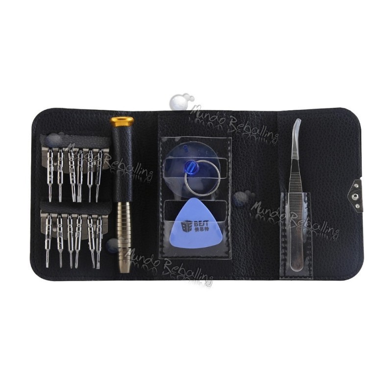 Set Destornilladores de Precisión 16 en 1 / Cromo-Vanadio / BEST / BST-633B