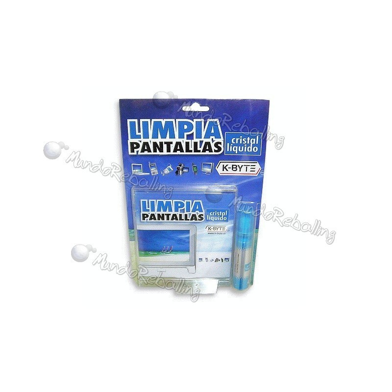 Limpia Pantallas / Cristal Liquido / K-byte