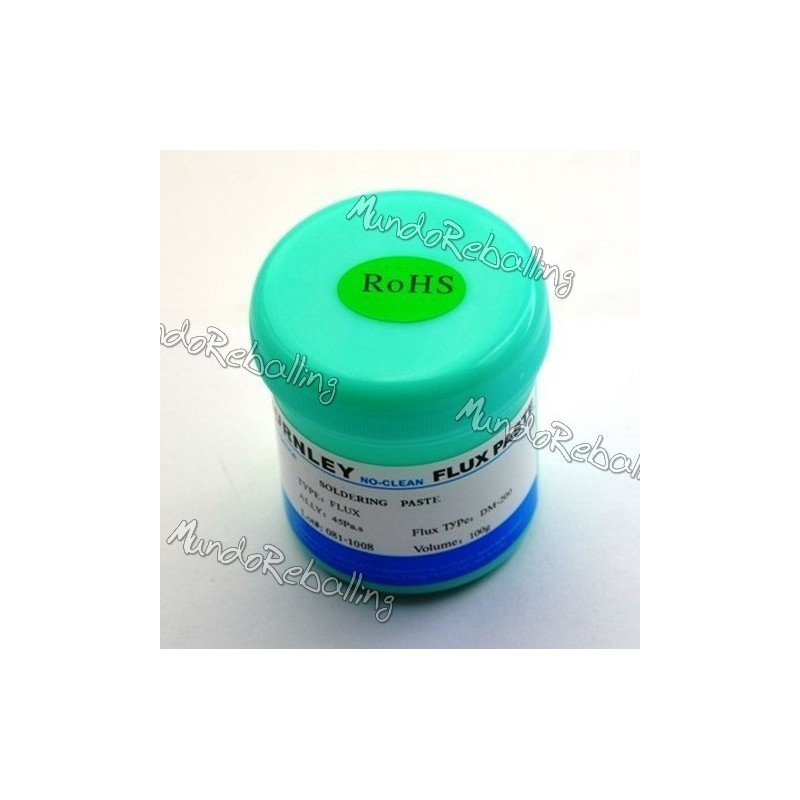 Flux Burnley DM200 / 100 Gramos / No Clean / ROHS