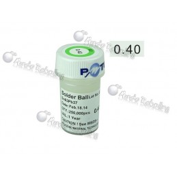 BOLAS DE SOLDADURA 0,40MM (ESTANO 63% / PLOMO 37%)