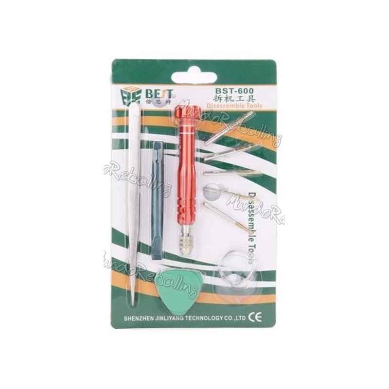 Set Destornilladores Celulares / 10 en 1 / BST-600